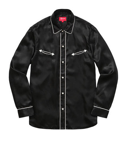 Satin Western Shirt